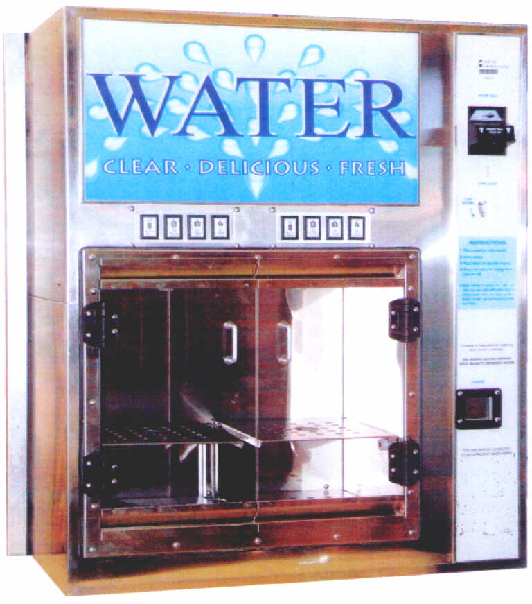 water vending machine, coin operated water dispenser, water filter vending machines, water filter,purifier, vending machine for water